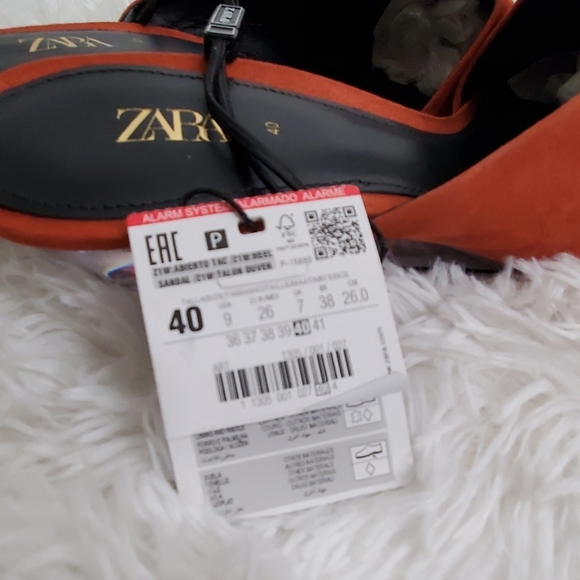 ZARA | LEATHER WEDGES - Picture 5 of 5
